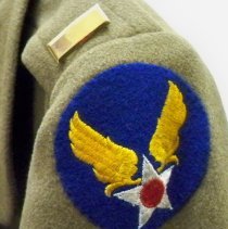 U. S. Army overcoat detail-World War II-LeRoy Teschendorf