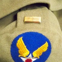 U. S. Army overcoat detail-World War II-LeRoy Teschendorf