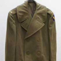 U. S. Army overcoat-World War II-LeRoy Teschendorf