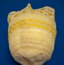 Baby bonnet-back view