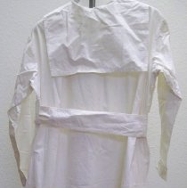 American Red Cross coat-dress back view