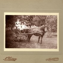 Carl & Bertha Brechet, Herbert & Louise Mann