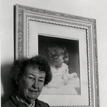Bertha Brechet Boyd with portrait