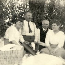 Jennie & J. J. Brechet & another couple