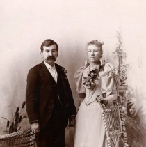 Mary Brechet Mann with husband
