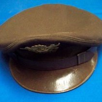 U. S. Army uniform hat-World War II-LeRoy Teschendorf
