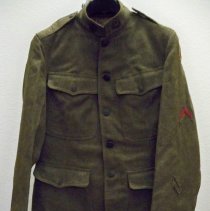 U. S. Army uniform jacket-World War I-Otto E. Petrich