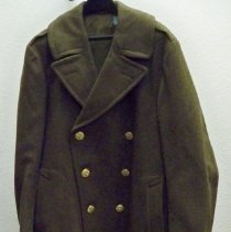 U. S. Army uniform overcoat-World War II-Hugo Saar