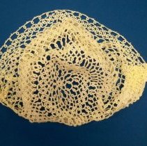 Baby bonnet-back view