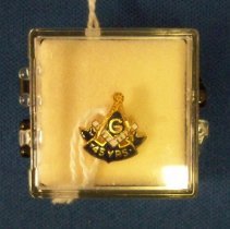 Freemasonry Grand Lodge 45 year pin