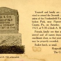 Frankenfield Family Reunion