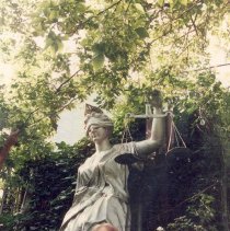 Eunice Gaines & Lady Justice, July 28, 1989