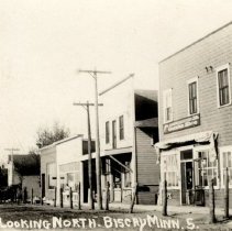 Main Street looking north, Biscay, MN c.1915