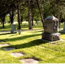 Dearborn Headstone, Oakland Cemetery, Hutchinson.MN