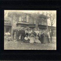 Gathering at Harrington house