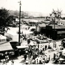 Circus grounds-Jay E. Gould circus