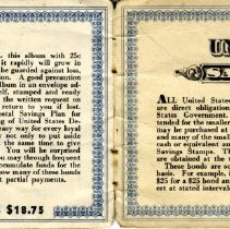 WWII postal savings book