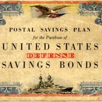 WWII Postal savings book