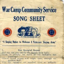 WWII song sheet