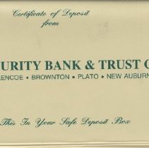 Security Bank & Trust Co, Glencoe, MN