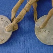 WWI Dog tags-Louis J. Ruzicka, Jr.