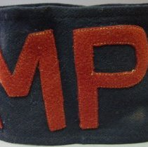 MP armband, WWI-Louis J. Ruzicka, Jr.