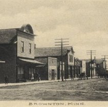 East side Main Street, Brownton, MN