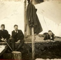 Hunting party, early 1900s