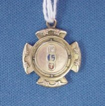 Odd Fellows Maltese Cross FLT pendant