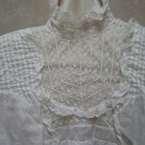 Lydia Mattsfield Albrecht wedding dress front top detail
