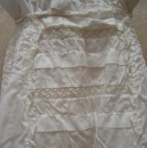 Lydia Mattsfield Albrecht wedding dress skirt front detail