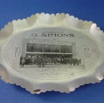 O. Simons, Glencoe, MN, 1912