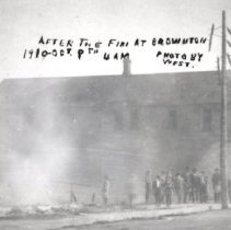 Brownton fire, October 9, 1910 4:00a.m.