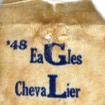 1948 Glencoe Eagles Basketball team ribbon, Glencoe, MN