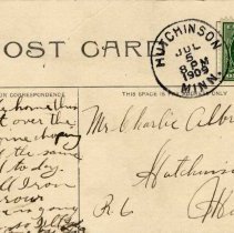 Ames Bros. Mill & Crow River Dam, Hutchinson, MN-reverse