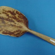 Handmade wooden butter spade