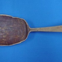 Handmade wooden butter paddle