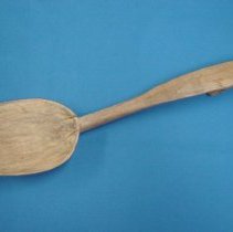 Handmade wooden butter spade