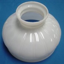 Shade for kerosene parlor lamp