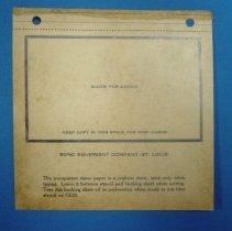 Gem Postcard Duplicator stencil