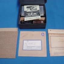 Gem Postcard Duplicator with stencils & envelope