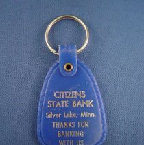 Citizens State Bank, Silver Lake, MN, key ring