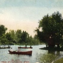Crow River canoeists, Hutchinson, MN