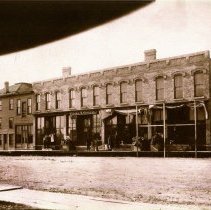 Pioneer House-National Hotel-Merchants Hotel, Glencoe, c. 1882