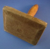 Leather honing block