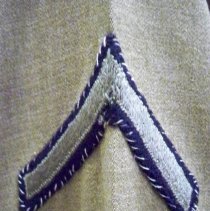 World War II uniform shirt insignia