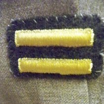 World War II uniform shirt sleeve insignia