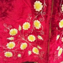 IOOF Past Noble Grand robe lower front detail