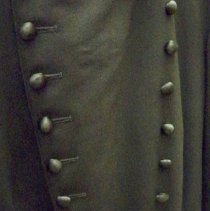 Masonic coat front detail