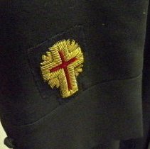 Masonic coat sleeve detail